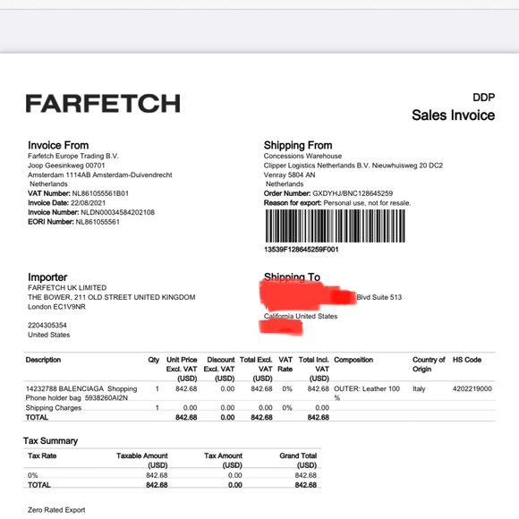 Balenciaga MINI SHOPPING BAG IN BLACK - Picture 8 of 8